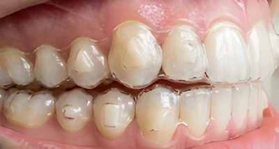 Clear aligner attachment