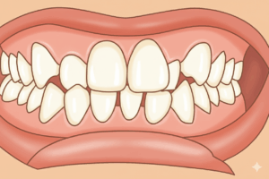 矯正治療前の歯列不正